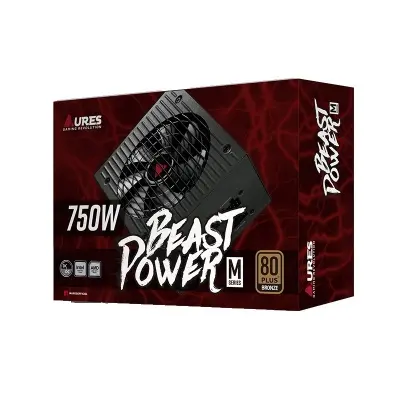 PSU AURES GAMING BEASTPOWER 750W +80 BRONZE